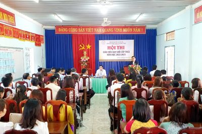 Hân hoan chào đón Hội thi Giáo viên dạy giỏi cấp THCS huyện Cư Kuin, tỉnh Đắk Lắk