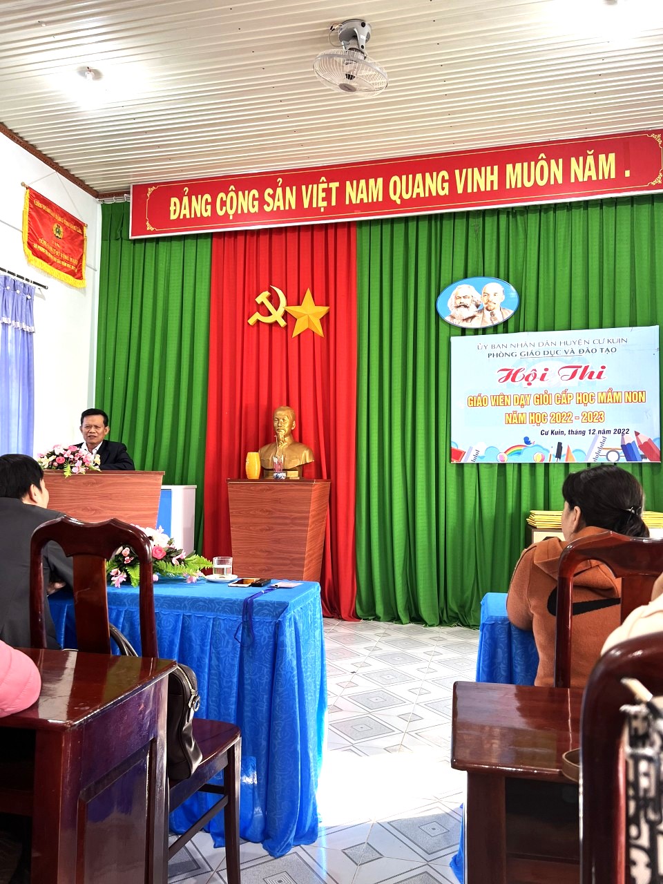 Hội thi giáo viên dạy giỏi cấp Mầm non, huyện Cư Kuin